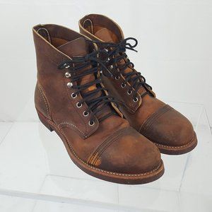 RED WING Heritage 8115 Iron Ranger Boots Copper